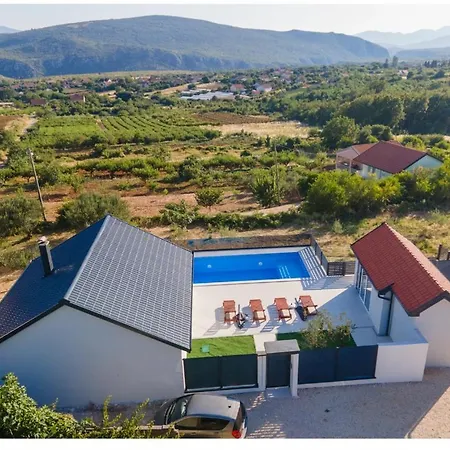 Luxury Grey House Villa Stolac